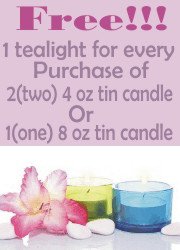 Soy Candle Promotion