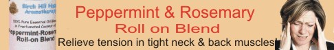 Essential oils blends for migraine